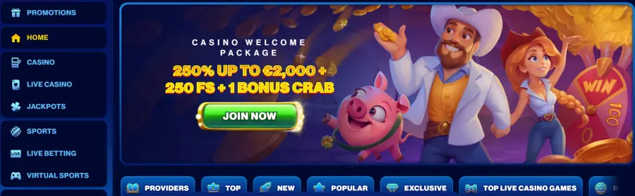 Spins of Glory casino